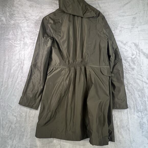 Laundry by Shelli Segal Coat Rainwear Camo Green SZ L - Picture 9 of 13